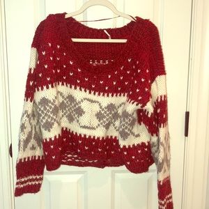 Free People knit sweater